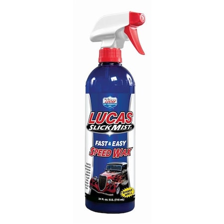 Lucas Oil 24 oz Slick Mist Speed Wax, 12PK LUC10160