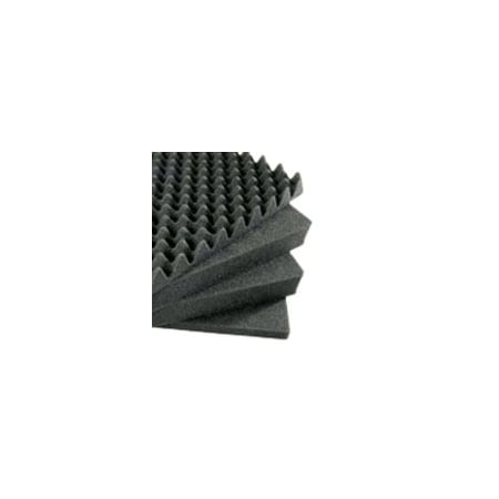 Pelican ReplacementFoamSetfor1550, Black, 9in, 21in 1551