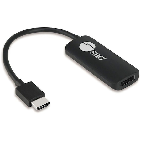 Siig HDMI TO DISPLAYPORT 1.2 4K 60HZ ADAPTER CB-H21811-S1