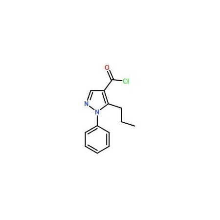 Ak Scientific 1-Phenyl-5-propylpyrazole-4-carbonyl chloride (5g), CAS 175137-15-2 5708AD-5g