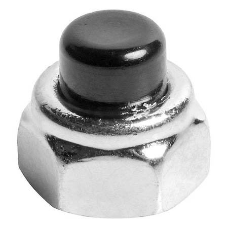 Zoro Select Cap Nut, Zinc-Plated, Steel, PK50 ZNUT-1194