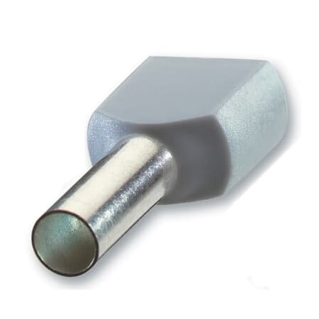 Abb INS PP TWIN FERRULE 2X12, 2X4.00 M, 100PK F8010