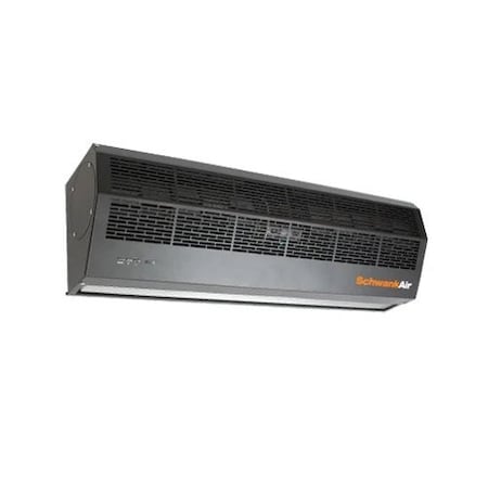 Schwank SchwankAir 1036 Surface Mount, Ambient AirCurtain 120v, Black, 1177 / 942 CFM AC-1036-12-BK