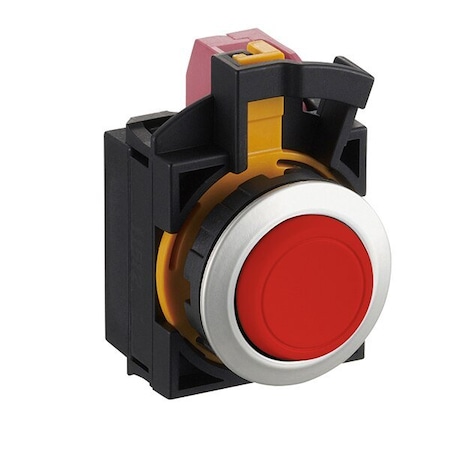 Idec Pushbutton 22MM 1NO2NC Red CW4B-M2E12R