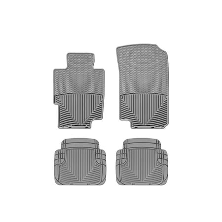 Weathertech Grey, Front and Rear All Weather Floor Mats W58GR-W50GR