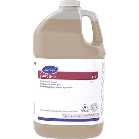 Diversey Oven and Grill Cleaner, 1 gal., PK4 957265280