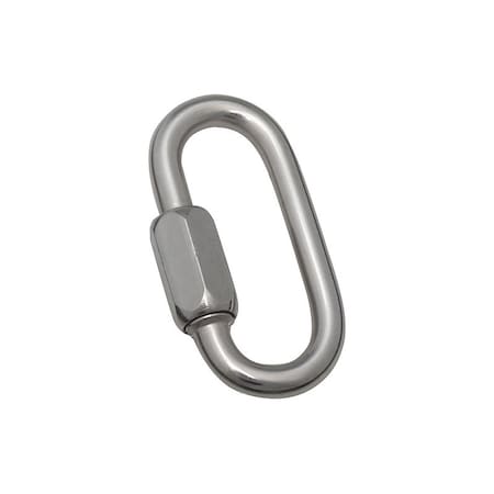 National Hardware 3167BC Series Quick Link, 1/4 in Trade, 1800 lb Working Load, Stainless Steel N262-493