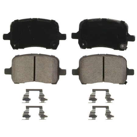 Wagner Brake QuickStop Front Disc Brake Pad Set Ceramic,  ZD1028