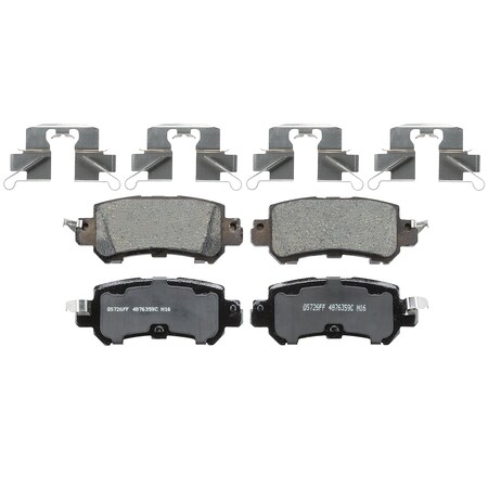 Wagner Brake QuickStop Rear Disc Brake Pad Set Ceramic,  ZD1624