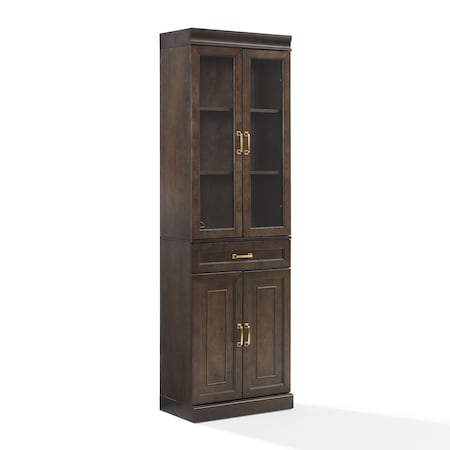 Crosley Stanton Glass Door Kitchen Storage Pantry Cabinet KF33032CO