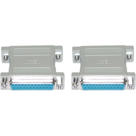Cable Wholesale Null Modem Adapter, DB25 Female to DB25, Female 30D3-38400