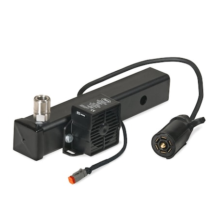 Safetywhips Warning Whip Mount, Black, Steel, 12.25 Length HMSDQDA