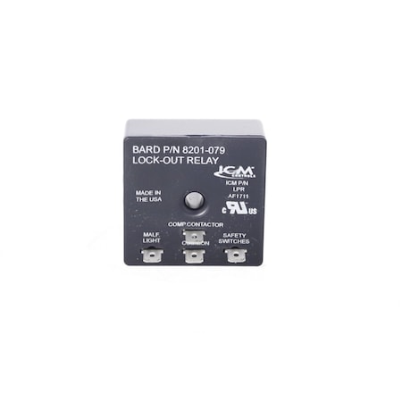 Bard SOLID STATE LOCKOUT RELAY 24V 8201-079BX