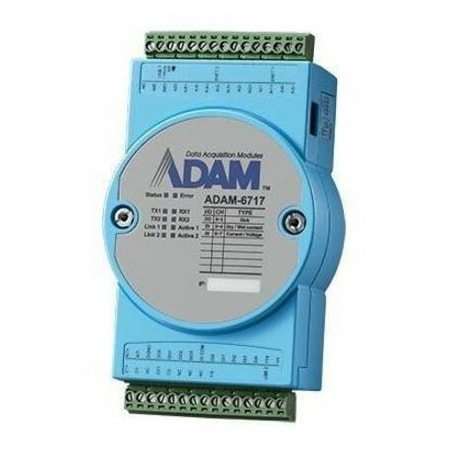 B+B Smartworx COMPACT INTELLIGENT GATEWAY WITH ANALOG ADAM-6717-A