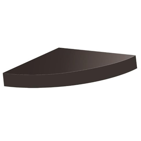 D2D Technologies Wood Shelving Grande Espresso Corner Shelf D22609892