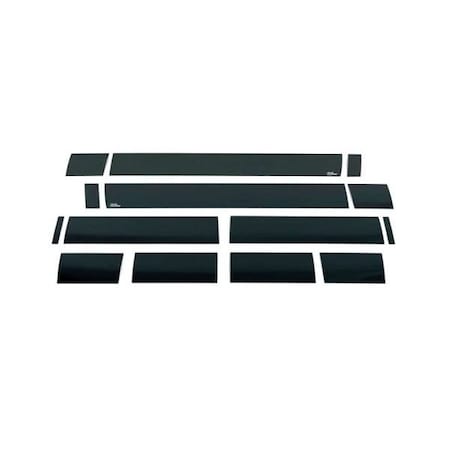 Putco Black Platinum Stainless Steel Rocker Panel Molding 9751471BP