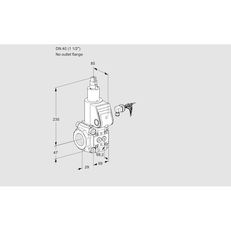 Honeywell Kromschroder VAS240/-R/LW KS88017147