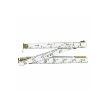 Crescent Lufkin Doyle Log Scale Rulers, 4 ft, Wood, 6 Scales 182-TT524N