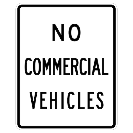 Sign Solutions Usa Traffic Sign, 24 in Width, Aluminum Sign, Vertical Rectangle DUS12DWT2430R5-4