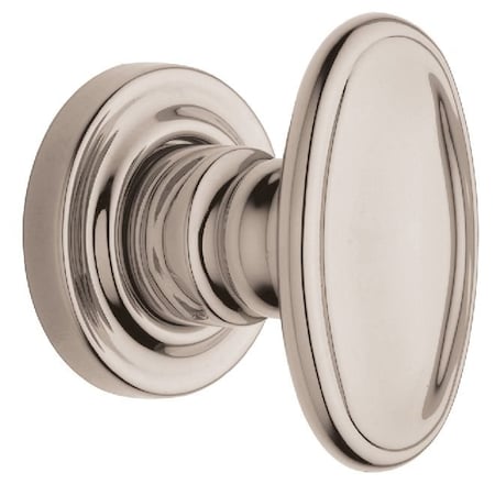 Baldwin Baldwin Preconfigured 5057 Knob with 5048 Rose Half Dummy Lock Lifetime Bright Nickel Finish 5057055IDM