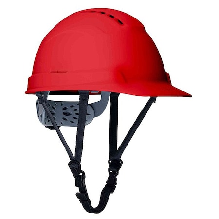 Jackson Safety Hard Hat, Front Brim, SENTRY2, Red 22327