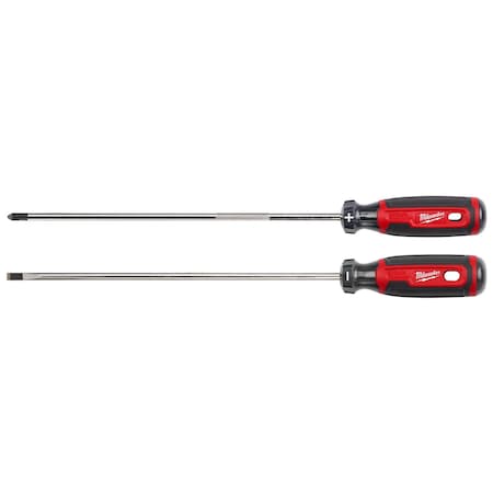 Milwaukee Tool Cushion Grip Screwdriver, Box, 3 1/2"L MT200-2L