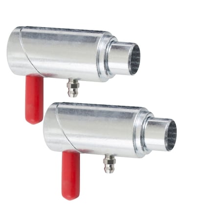 Mytee Products 1 in Spring Loaded Cam Lock for Wreckers Tow Truck Twist Lock Plunger Pin, 2PK CAMLOCK1x2