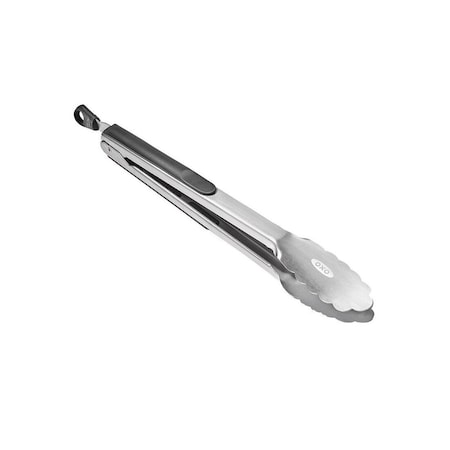 Oxo Tongs Good Grips Silver/Black Stainless Steel Silver/Black 28581