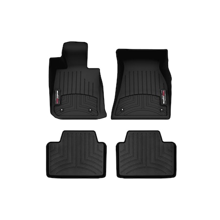 Weathertech Black, Front and Rear Floorliners 4416761-4415302