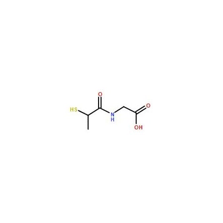 Ak Scientific N-(2-Mercaptopropionyl)glycine (5g), CAS 1953-02-2 F454-5g