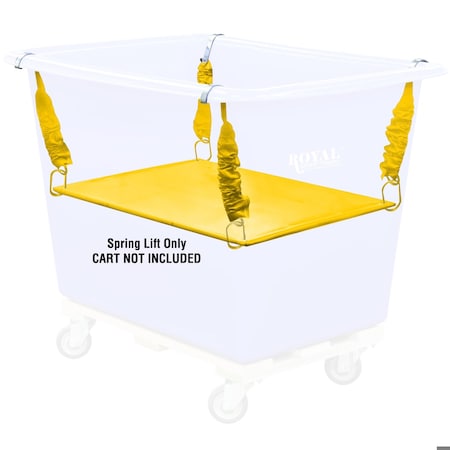 Royal Basket Trucks Cube Truck Spring Lift Kit, Ylw G12-YYX-PSN