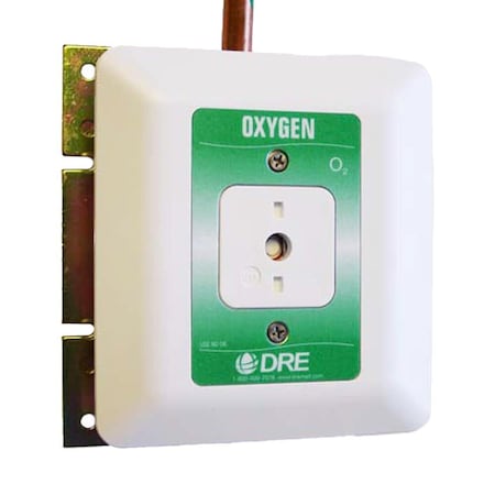 Jorgensen Laboratories Ohio Female Quick Disc, Recessed Wall Mount J0537Q