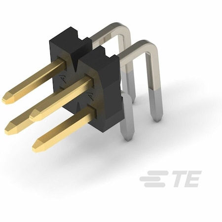 Te Connectivity AGASTAT Board Connector 4 Contacts 2 Rows Male Right 2842164-2