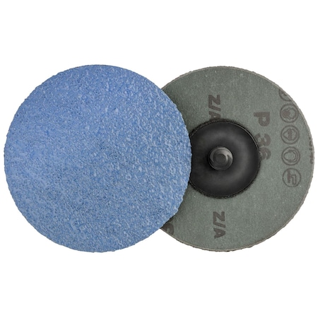 Auveco 3in 36 Grit 25,000 RPM Mini Grinding Disc, 25PK 22386