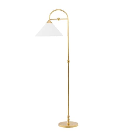 Mitzi Dabito X Sang 1 Light Floor Lamp 44 In. Aged Brass HL682401-AGB