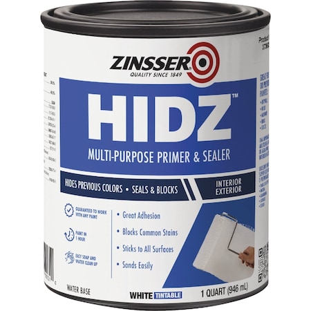 Zinsser HIDZ Multi-Purpose Primer & Sealer Wht 1 Qt. 373693