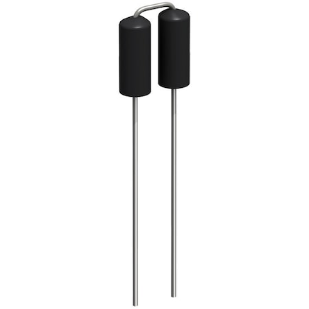 Fastron Leaded Ferrite Bead - Attributes: Z: 80ohm 10MHz; Z: 110ohm 25MHz; DCR max: 20mohm BEAD/92-999X-51