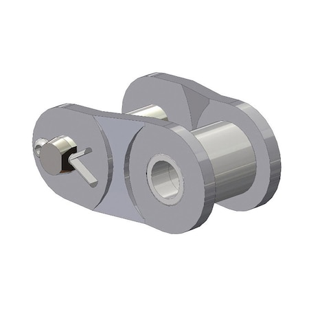Senqcia Ultra-Max Single Strand Cottd Off Link w/Pol Cr Hrdn Pin, 40CRP, .5P, .73 OAW, .157 Pin 40CRPUMOL