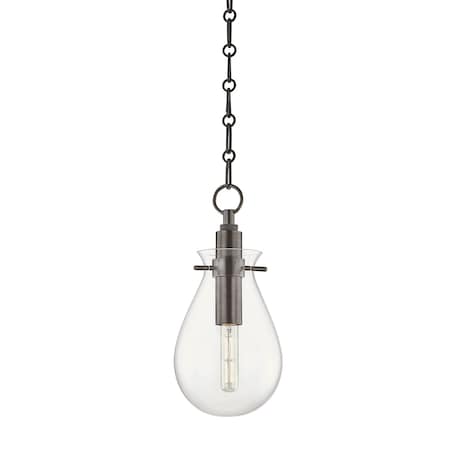 Hudson Valley Lighting Becki Owens X Ivy 1 Light Pendant 7.5 In. Old Bronze BKO101-OB