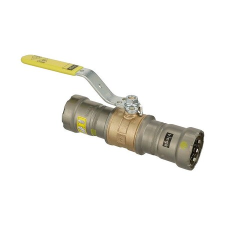 Viega Manual Two-Way Ball Valve, 6.31 in L 30610
