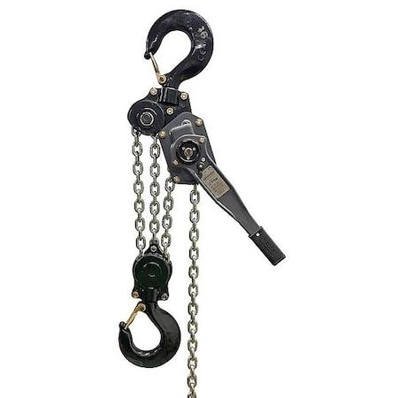 Oz Lifting Products Lever Chain Hoist, 20 ft Chain L, Gray OZIND900-20LH