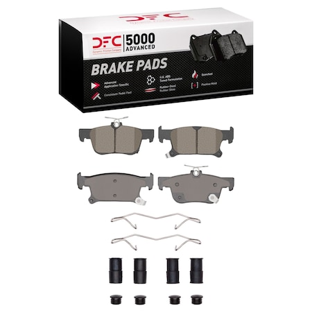 Dfc 5000 Advanced Disc Brake Pad Set,  1551-1923-01