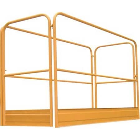 Metaltech Aluminum Guard Rail For 6 Ft. Aluminum Baker Style Scaffold I-Caisc I-CAIRGR