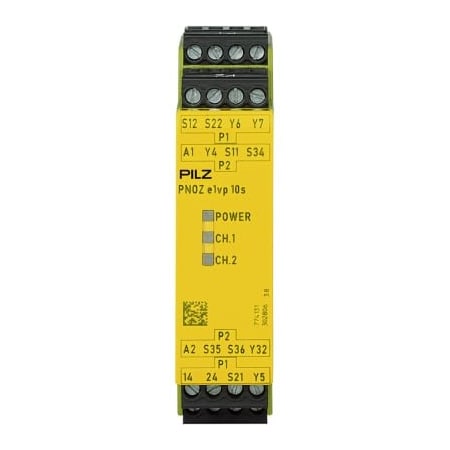 Pilz PNOZ E1VP 10/24VDC 1SO 1SO T Safety Relay 774131