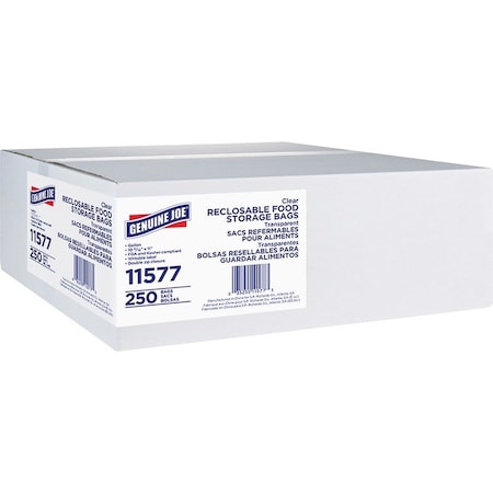 Genuine Joe 11.61 in L, 3.54 in W, 1.75 mil (44 Micron) Thick, Clear GJO11577