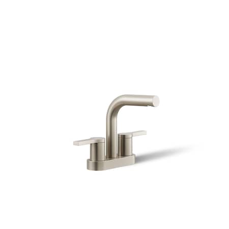Kohler Elate Centerset bathroom sink faucet, 1.0 gpm 33591-4K-BN