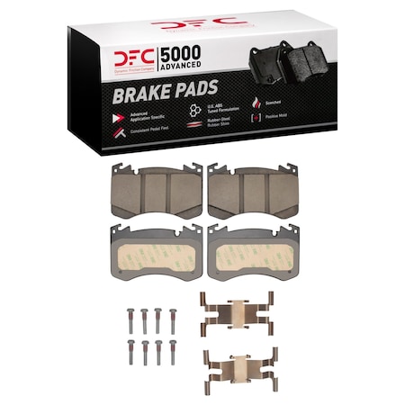 Dfc 5000 Advanced, Disc Brake Pad Set, 1551-2462-01