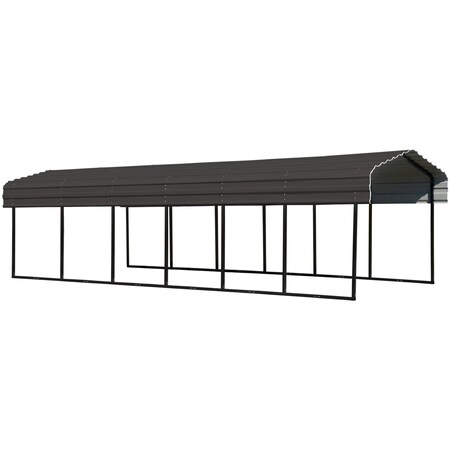 Arrow 10 x 29 x 7 ft Charcoal Carport CPHC102907