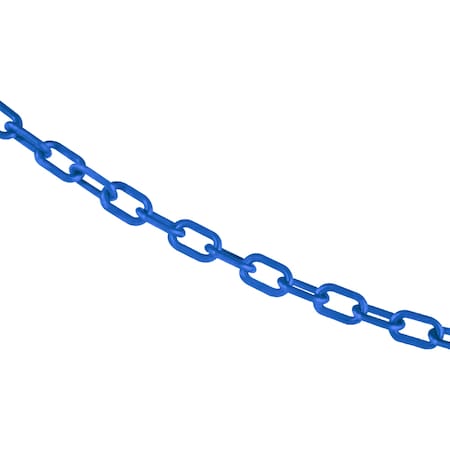 Mr. Chain 3/4" x 100' Sky Blue Plastic Safety Chain 00024-100