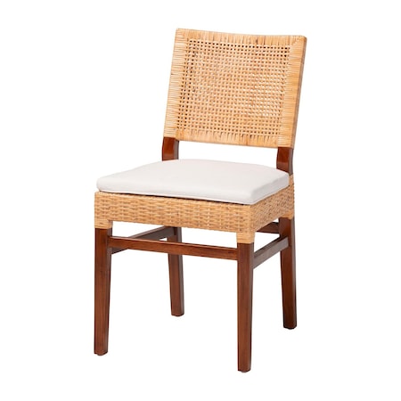 Bali & Pari Lesia Natural Rattan Dining Chair 264-14670-ZORO